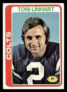 1978 Topps Toni Linhart #355 VG-EX Baltimore Colts - Picture 1 of 2