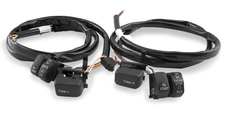 Kit de interruptor de manillar Biker's Choice negro 370200 Foto 1 de 1