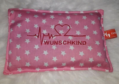 FINN & FINCHEN Kirschkernkissen, Wärmekissen, Herzschlag-Baby, Wunschkind-Herzschlag, Motorik