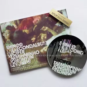 SHINee LUCIFER Type A Korean ver. 2nd Album TAEMIN MINHO JONGHYUN KEY ONEW - Picture 1 of 8