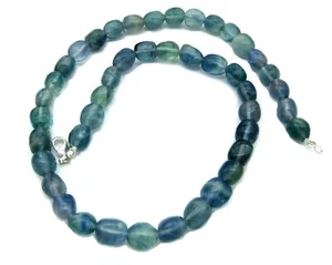 Nugget-Kette Fluorit blau 45 cm - Bild 1 von 1