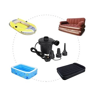 Bomba de aire eléctrica de inflado rápido 150 W para campamento camas de aire inflables juguetes para piscina infantil - Imagen 1 de 5