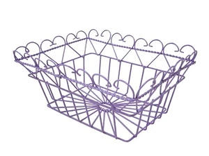 (33807) FRUTERO METAL RECTANGULAR CORAZON VIOLETA - Bild 1 von 1