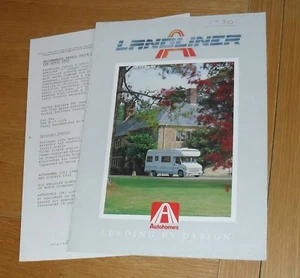 Peugeot Talbot Express Landliner Autohomes Brochure 1990-1991 With Price List - Picture 1 of 1