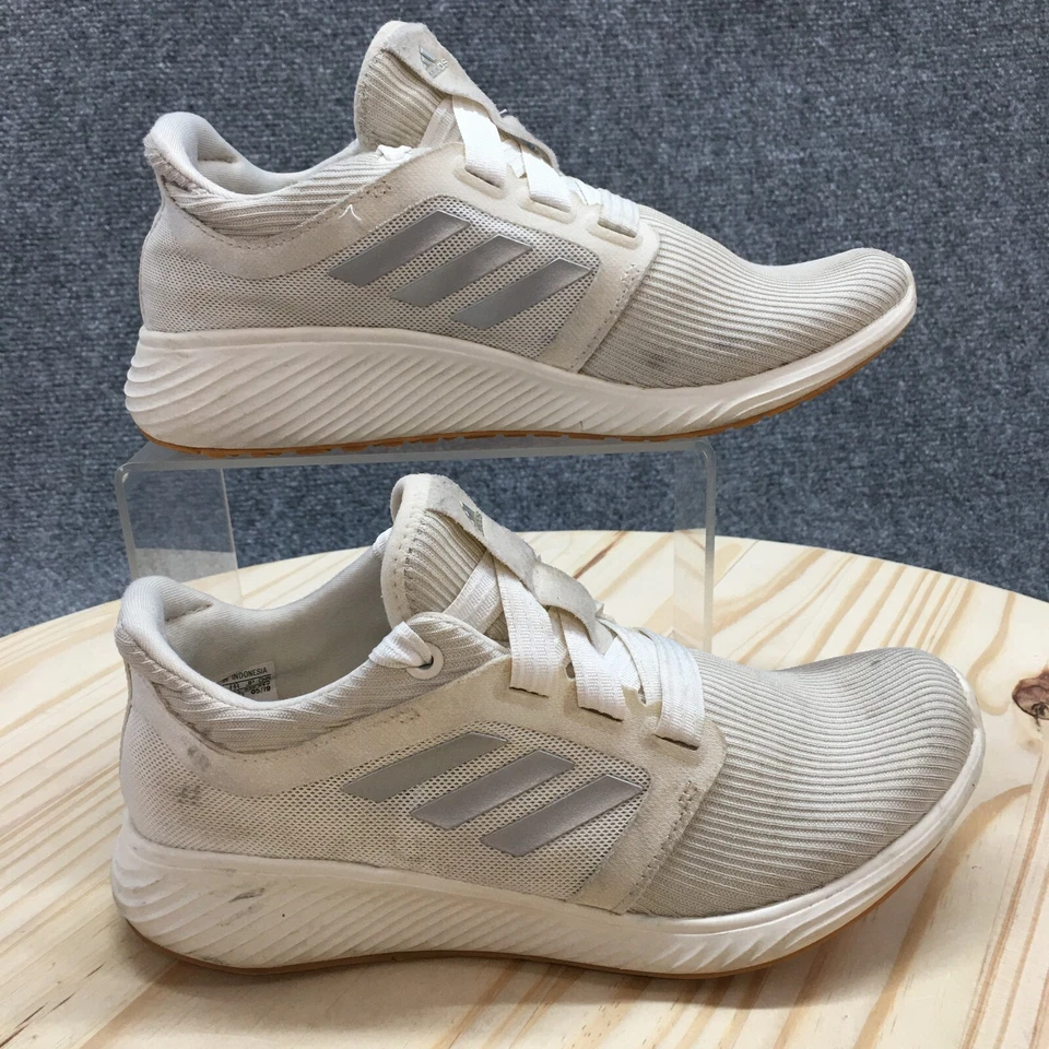 Adidas Shoes Womens 5.5 Edge Lux 3 Running Sneakers White Lace Up Low Top G27018 - Image 1 of 4