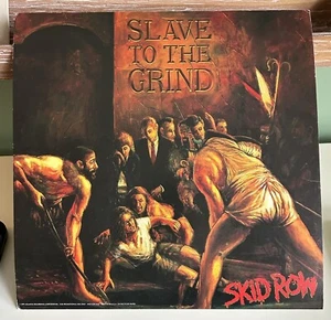 Skid Row - Slave To The Grind - 1991 Promotional Poster 12x12 - Picture 1 of 3