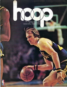1974 1975 Hoop Basketball program magazine Buffalo Braves Golden State Warriors - Picture 1 of 2