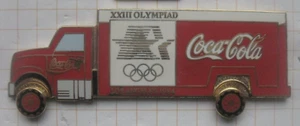 COCA-COLA / OLYMPISCHE SPIELE LOS ANGELES 1984 TRUCK ..........Sport Pin (221a) - Picture 1 of 1