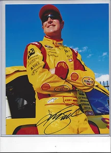 Foto firmada por Kurt Busch 8x10 certificado de autenticidad - Imagen 1 de 1