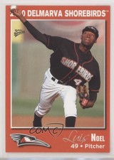 2010 MultiAd Sports Delmarva Shorebirds Luis Noel #24