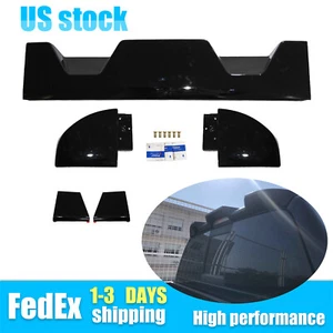 For 11-16 Ford F-250 F-350 F-450 Super Duty New Truck Cab Spoiler Gloss Black - Picture 1 of 5