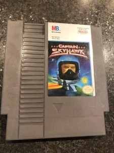 CAPTAIN SKYHAWK GAME ORIGINAL Nintendo System CLASSIC 1985 NES HQ - Picture 1 of 1