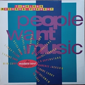 VARIOUS ARTISTS PEOPLE WANT MUSIC LP NEAR MINT - Picture 1 of 1
