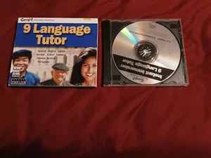 9 Language Tutor-WIN/MAC CD ROM -Snap!-2003 Very Good D 99 - Picture 1 of 1