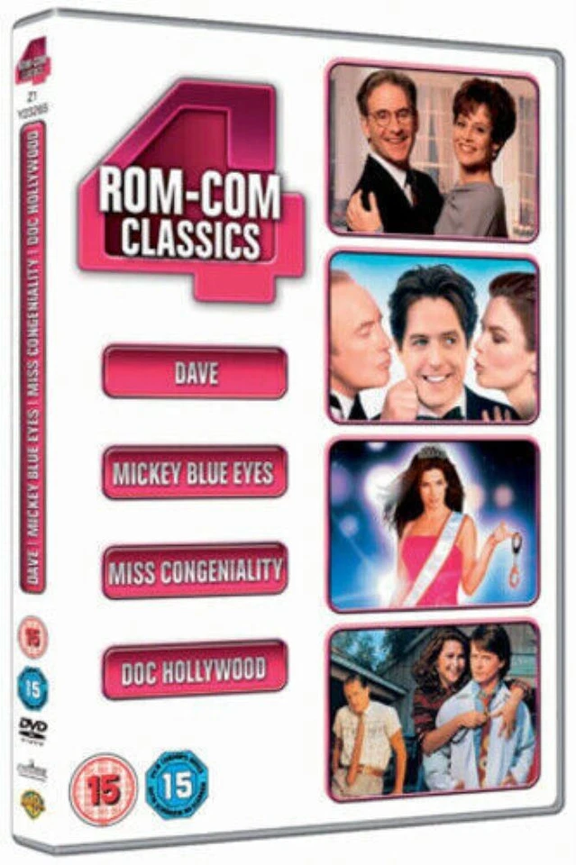 Dave / Mickey Blue Eyes / Miss Congeniality / Doc Hollywood DVD New - Image 1 of 1