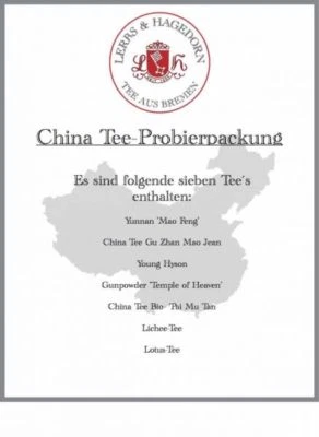 China Tee-Probierpackung (7 Sorten) - Set 4 - Bild 1 von 4