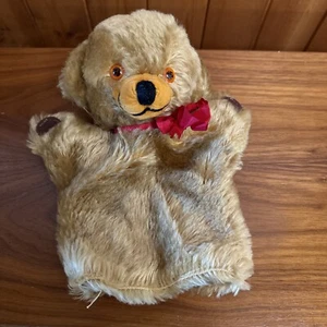 50S Vintage Merry Thought Tiny Cheeky Plush Hand Puppet Teddy Bear - Picture 1 of 8