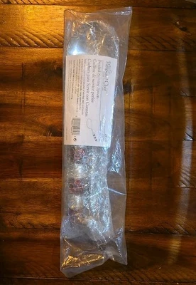 NEW Pampered Chef 12" Red Beaded Serving Spoon - 2813 - Discontinued  - Image 1 of 3