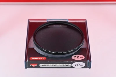 Kenko 72mm Wide Band C-PL  [W] PRO1D Filter [N.MINT] 1day Quick Shipping - Image 1 of 4