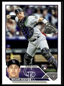 Brian Serven *TARJETA DE NOVATO* (RC) 2023 Topps #41 - Imagen 1 de 2