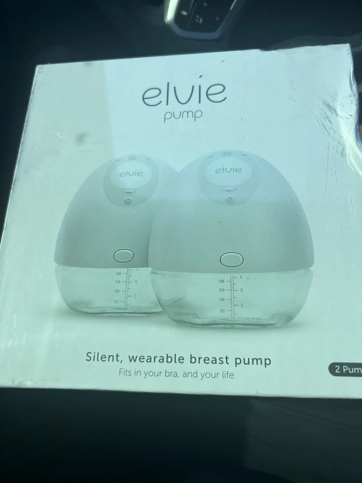 Elvie EP01-02-M Double Electric Pump NEW SEALED wearable breast pump”  - Image 1 of 4