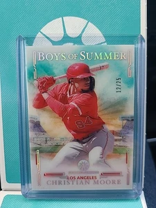 2025 Panini Boys Of Summer SP # D To  25 Christian Moore  - Picture 1 of 2
