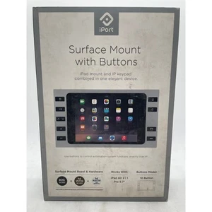 iPort Surface Mount Bezel and Hardware 10 Buttons for iPad Air Pro 9.7" - Picture 1 of 6