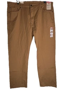 Neu mit Etikett Levi's 505 Regular Herrenjeans 42 x 30 braun Stretch gerades Bein - Bild 1 von 6