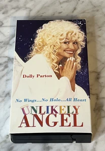 Unlikely Angel VHS Tape Dolly Parton Roddy McDowall 2 Original Dolly Songs - Picture 1 of 8