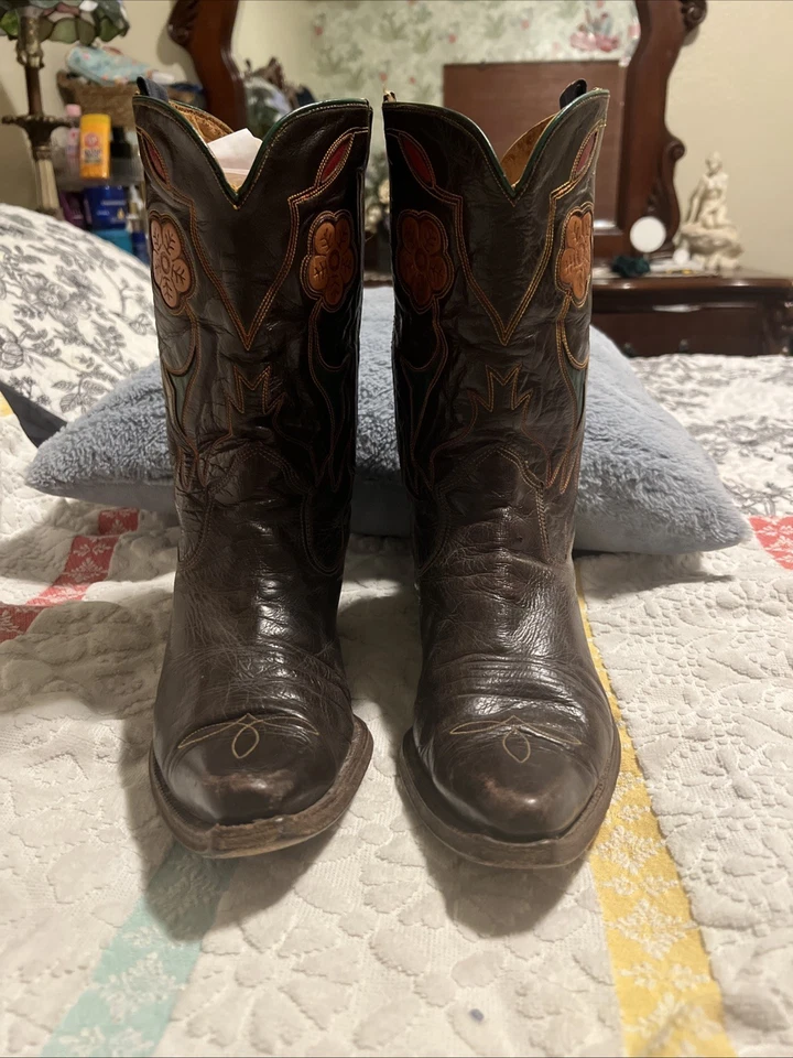 Botas de Vaquero ACME Vintage RARAS Talla 9 D Foto 1 de 4