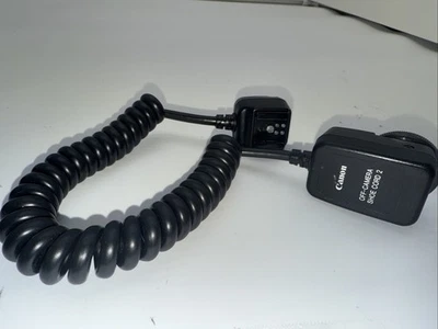 Canon Off-Camera Shoe Cord 2 from Japan Y2592 - Image 1 of 4