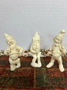 LOT 3 Vintage Depose Zwerg Wichtel Elfe Figuren Fontanini Italien Spinnenmarke Kunststoff - Bild 1 von 8