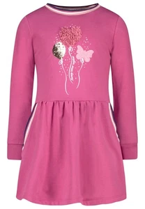 SALT AND PEPPER Shirtkleid Ballons Wendepailletten red viol Gr.116 H/W 25/26 NEU - Bild 1 von 3
