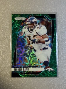 2024 Terrell Davis Panini Prizm Green Scope /75 #91 HOF TD Broncos - Picture 1 of 2