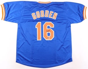 Doc Gooden signiertes individuelles Trikot - Beckett Echtheitszertifikat - New York Mets - Bild 1 von 3