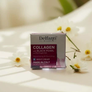 Night Cream with Collagen & Black Pearl by Delfanti – 1.7 fl oz - Picture 1 of 4