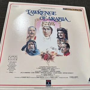 Lawrence Of Arabia (1962) Peter O’Toole Laser Disc - Imagen 1 de 2