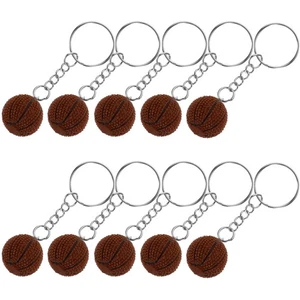 12 Pcs Basketball Keychain Themed Keychains for Kids Child Souvenir - Picture 1 of 12