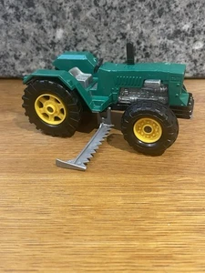 Majorette Tractor with Side Mower/Cutter. 1/36 scale - Picture 1 of 11