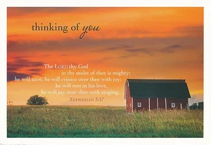 Heartland SCRIPTURE CARDS: Thinking of You [Box of 12] - Picture 1 of 8