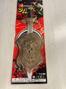 Sword Shield Gauntlet Toy Knight Costume Fancy Dress Role Playing, Pretend Play - Picture 1 of 4