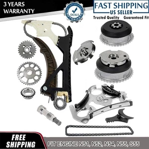 For BMW 325 328 330 335 X3 X5 3.0 Timing Chain Kit Oil Pump Camshaft Gears Tool - Foto 1 di 20
