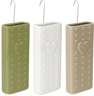 MY-GOODBUY24 Luftbefeuchter Heizung 3er Set Raumbefeuchter Heizkörper Verdunster Herzen Herz