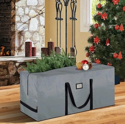 Baleine PP Storage Bag , fits 7.5'  Foot Christmas Tree , Gray, Sturdy, NIP, NWT - Image 1 of 4