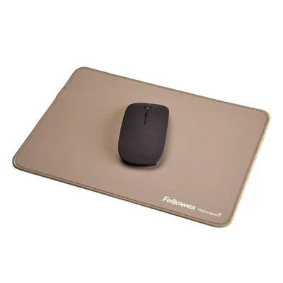 Fellowes Extra-Large Ergonomic Mousepad Sand– Non-Slip Rubber Base, Durable Stit - Image 1 of 4