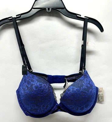 Sujetador Ambrielle para mujer 34C moderno azul mezcla nailon NUEVO (C9) Foto 1 de 4