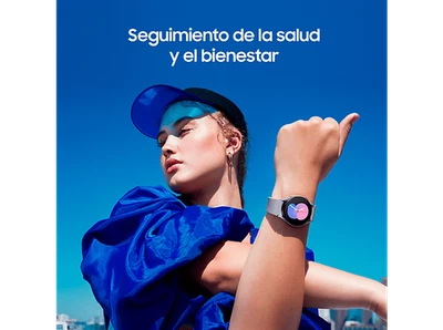 Smartwatch - Samsung Galaxy Watch5 BT 40mm, 1.2", Exynos W920, 284 mAh, Silver - Imagen 1 de 4