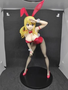 FAIRY TAIL Lucy Heartfilia 38cm PVC Figure Model Bunny Girl Statue Anime Collect - Picture 1 of 7