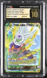 Piccolo Unified for Victory Promo DBS Fighter's Ambition P-436 CGC 10 Pristine - Foto 1 di 2