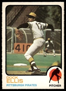 1973 O-Pee-Chee Dock Ellis Pittsburgh Pirates #575 - Picture 1 of 2